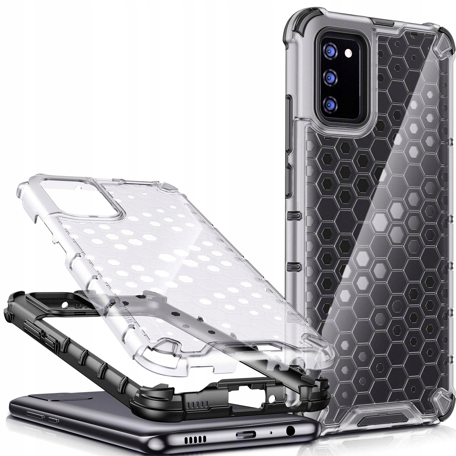 Plecki Infiland Do Samsung Galaxy A02S Bezbarwny