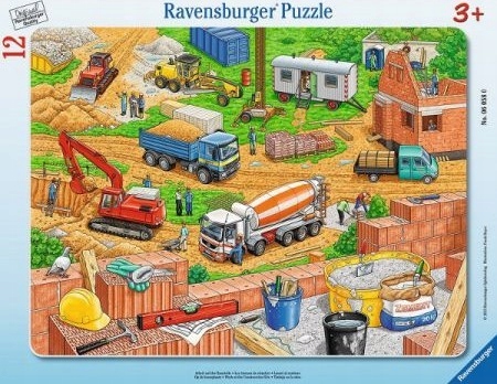 

Puzzle Ramkowe 12 El Plac budowy Ravensburger