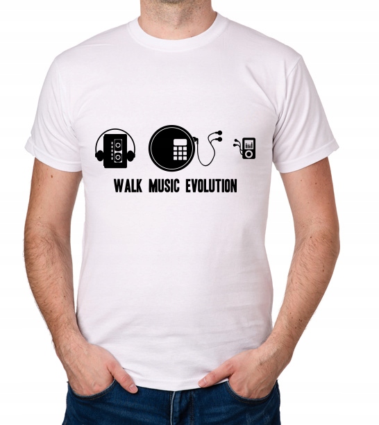 

koszulka Walk Music Evolution prezent