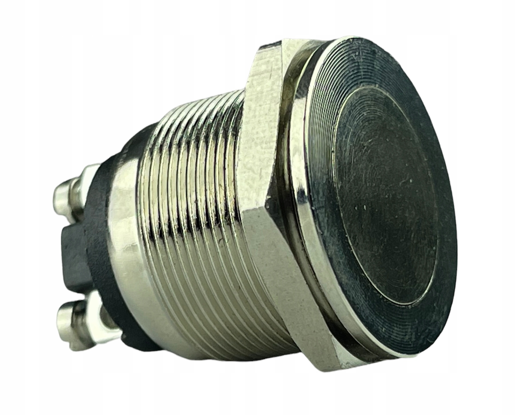 PRZYCISK PRZEŁĄCZNIK ON RESET CHWILOWY METAL PŁASK