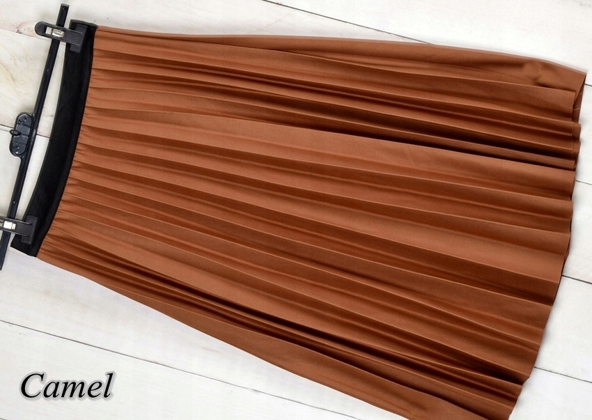 WŁOSKA SPÓDNICA MIDI PLISOWANA Modna SPÓDNICA PLISOWANA 778 Rozmiar uniwersalny