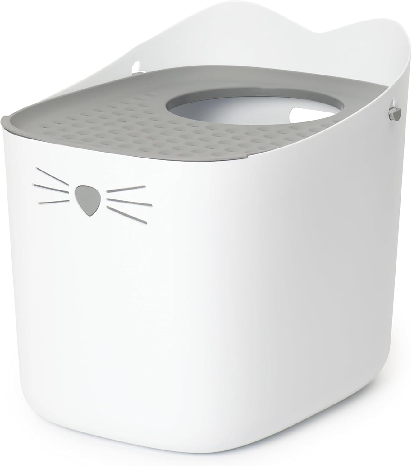 Catit Pixi pískoviště pro kočky horní vchod kontrola písku šedá