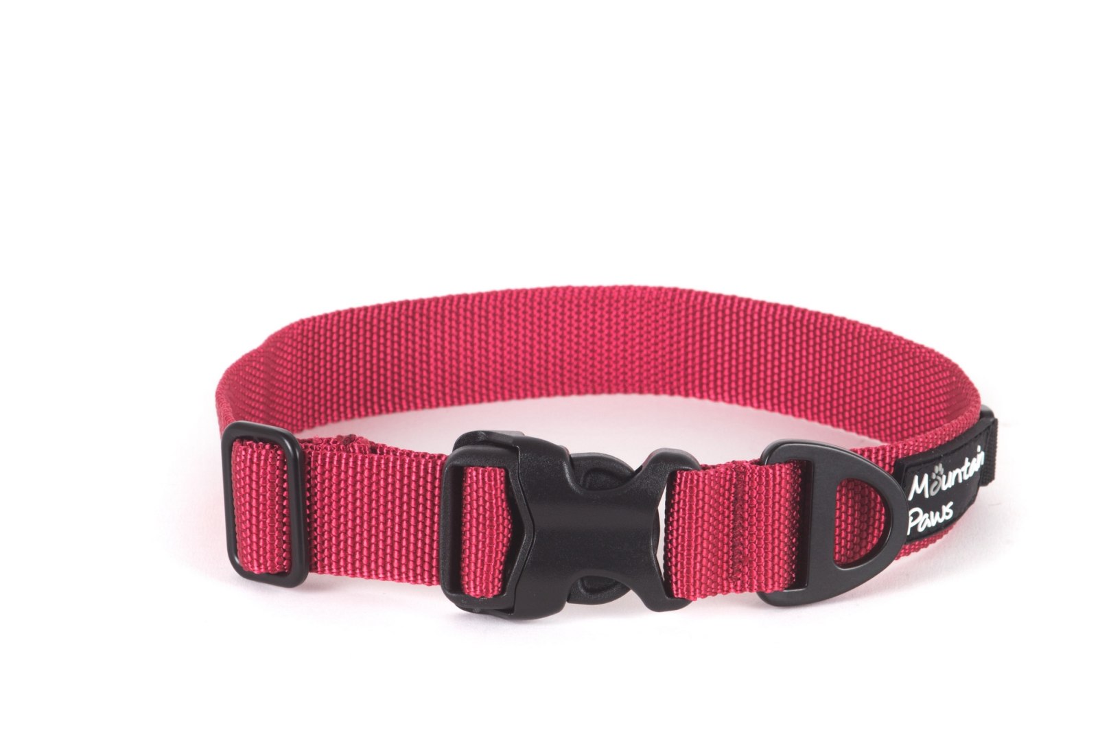 Levně Velmi odolný obojek pro psa Mountain Paws červený M