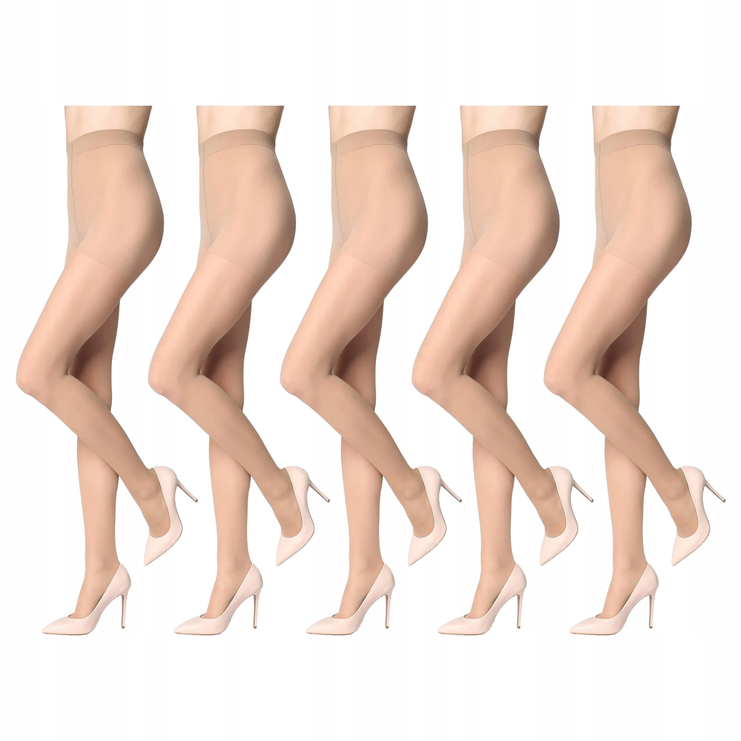 5 x protikřečové punčocháče Relax 20 den Marilyn Visone 2-S