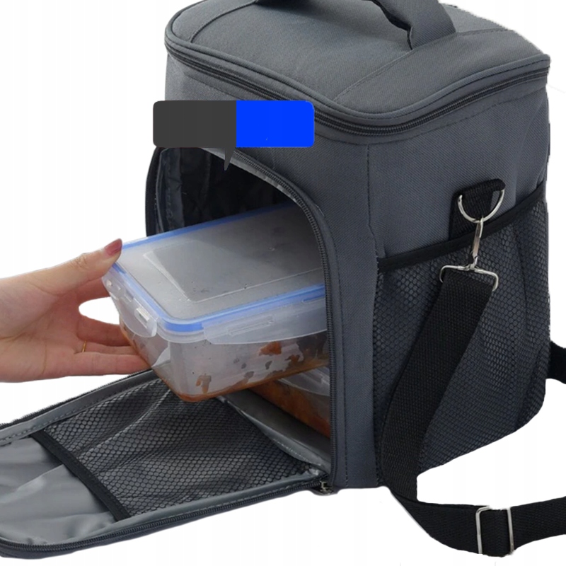 Термальность изолированная сумка холодильник коробки для обедов 2in1 бренд другой бренд