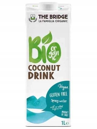 Levně 4 x The Bridge Kokosový nápoj bez lepku 1 l Bio The Bridge