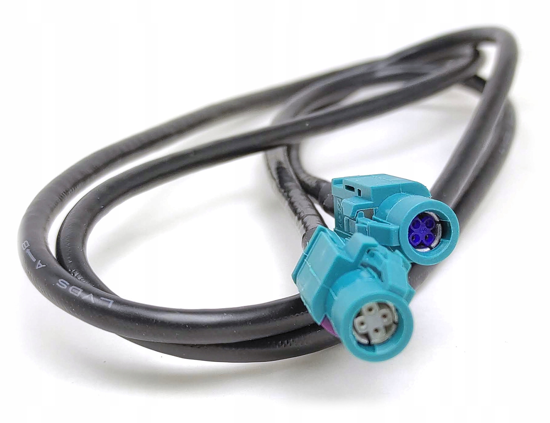 

Złącze Fakra Hsd male waterblue Fakra Hsd male 1m