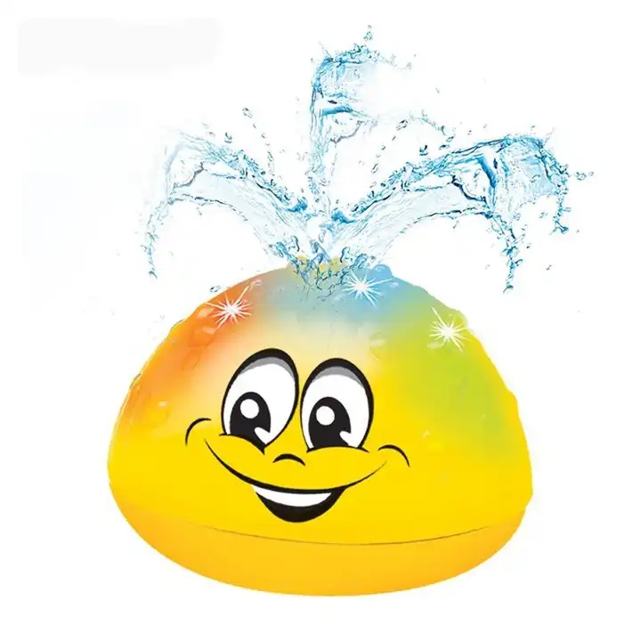 Pływająca FONTANNA do kąpieli kula świeci