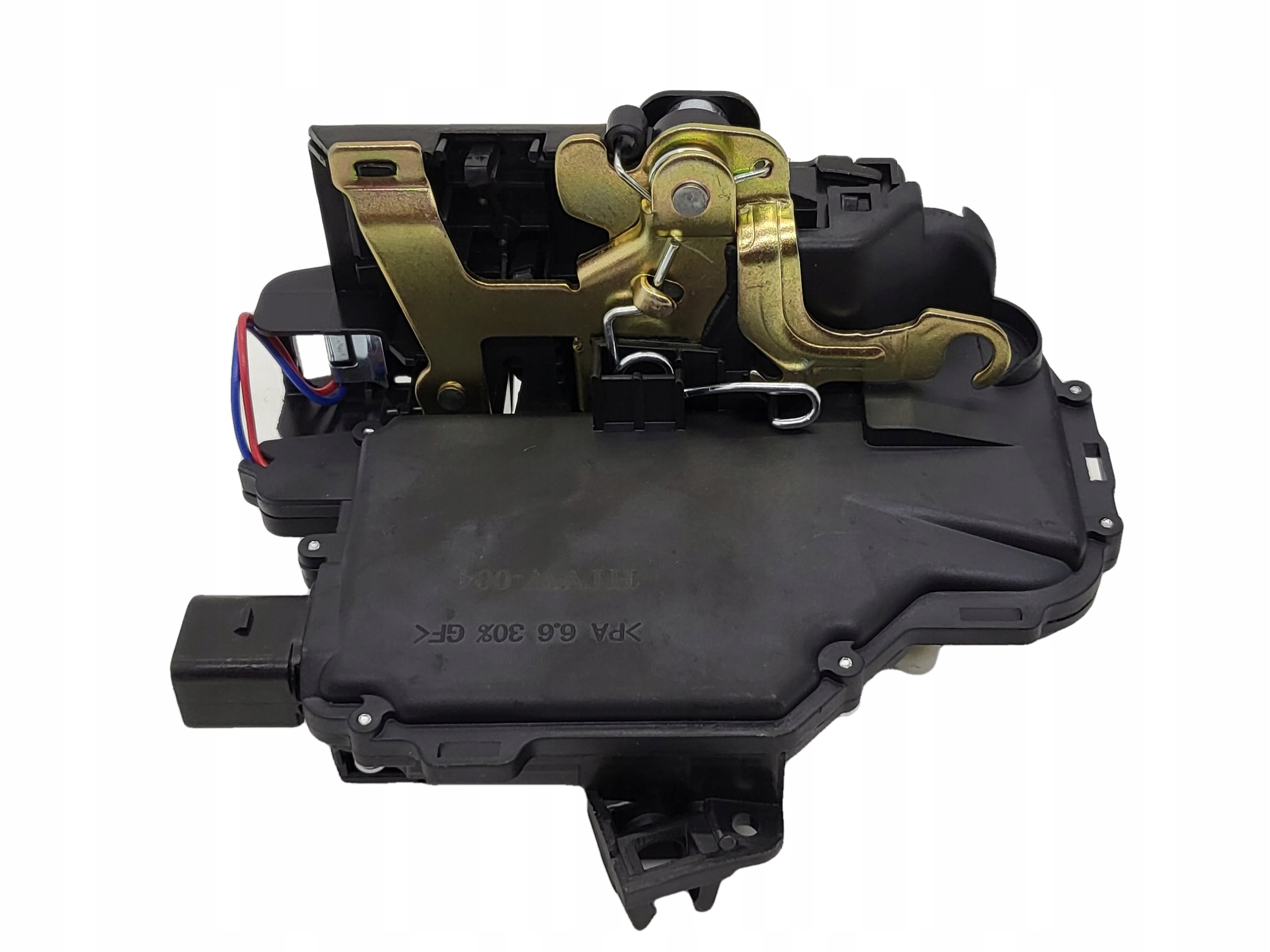 ZAMEK DRZWI + SIŁOWNIK TYŁ PRAWY VW PASSAT B5 GOLF 4 BORA 1996 -> 2005 Producent części PYRO