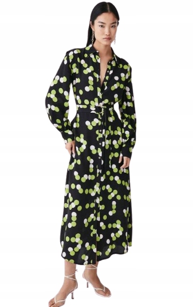 Karen Millen Šaty S Vzorem 38 Yłí