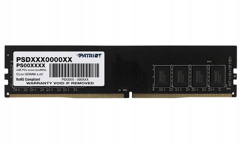 Patriot Signature 16GB DDR4 3200MHz DIMM CL22 1,2V