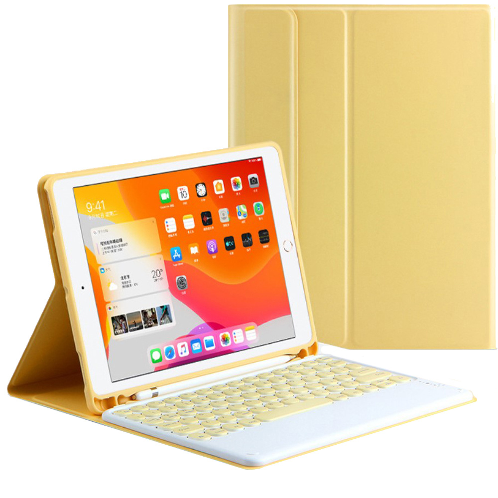 Pouzdro S Bluetooth Klávesnicí Pro Ipad 10.2 7/8/9 Gen Pouzdro S Klopou