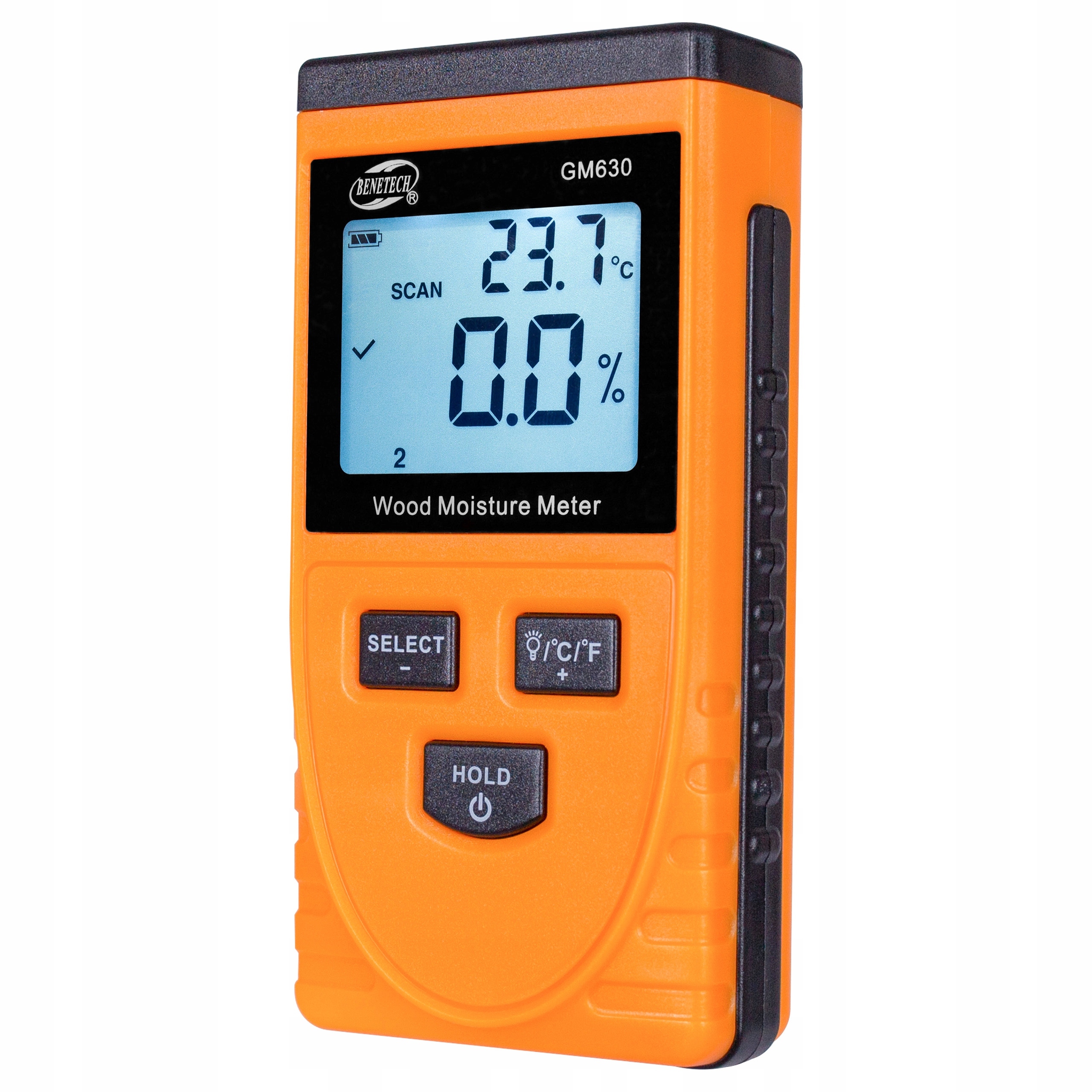 WILGOTNOŚCIOMIERZ DREWNA BEZINWAZYJNY INDUKCYJNY Model GM630