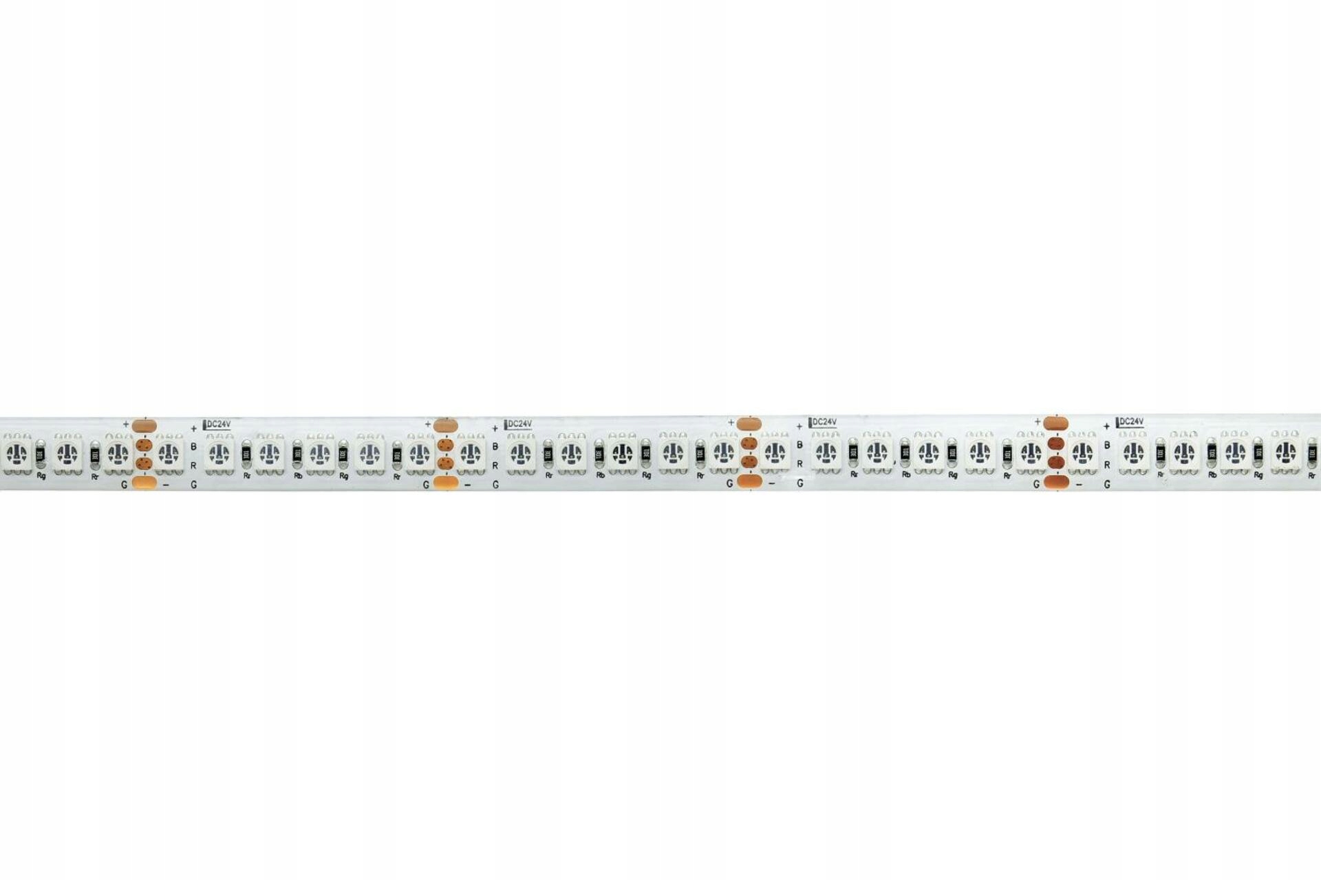 Light Impressions Deko-Light flexibilný Led pásik 5050-120-24V-RGB-5m-Silik