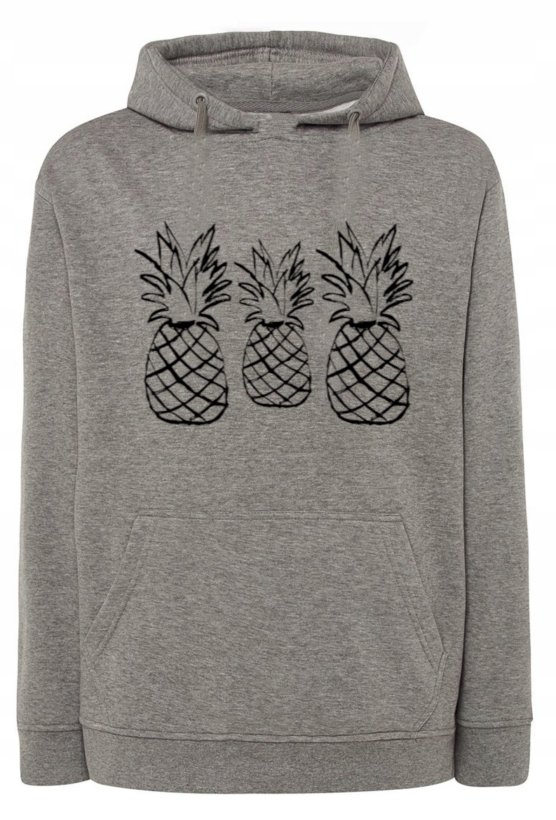 Pánská mikina s pěkným potiskem Ananas vel. M