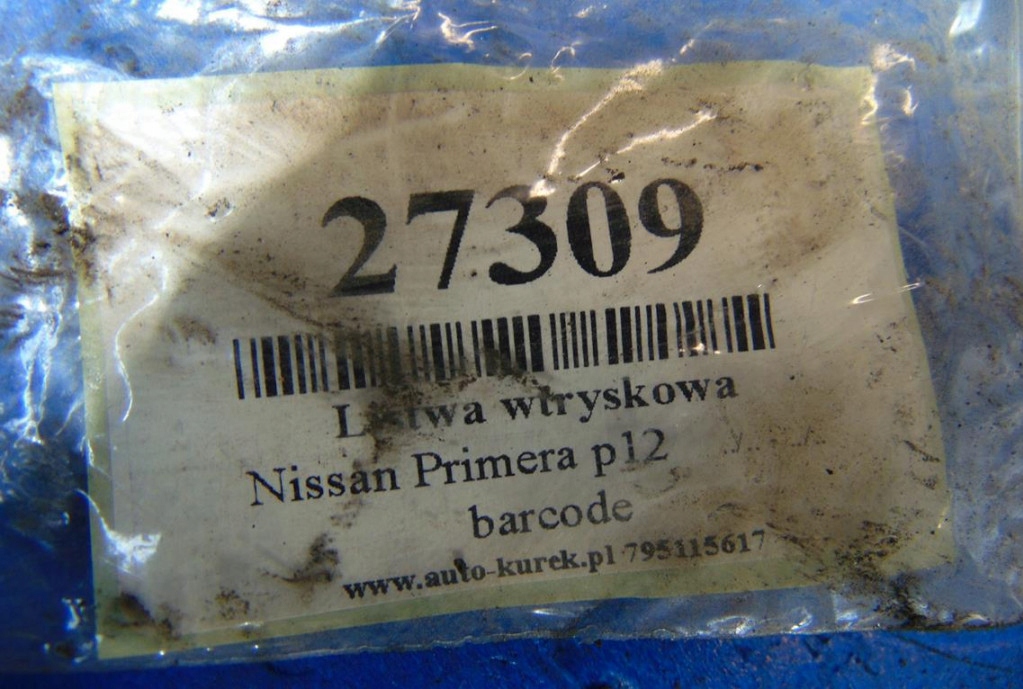 nissan PRIMERA P12 1.9 топливная рейка 0445214024