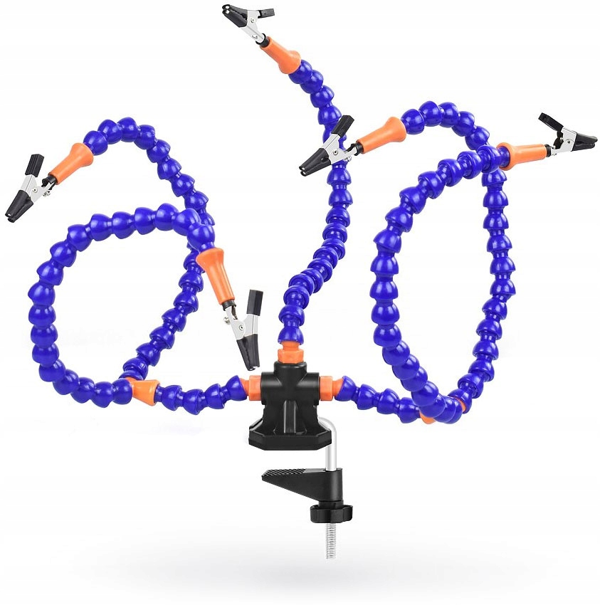 

Elastyczny uchwyt 5 ramienny z montażem do blatu