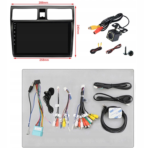 Suzuki Swift 2004-2010 RADIO ANDROID GPS BT 2/32GB Model Suzuki Swift 2004-2010 2 32GB