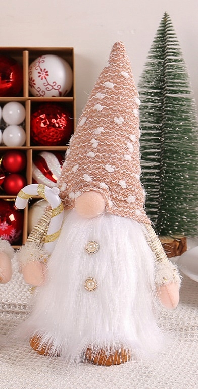 SKRZAT KRASNAL GNOM ŚWIĄTECZNY MIKOŁAJ *LEDOWY* ŚWIECĄCY Kod producenta JUH000277