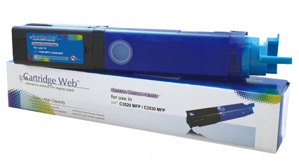 Toner Niebieski do Oki C3520 C3530 MC350 Zamiennik 2.5K C3520 Cartridge