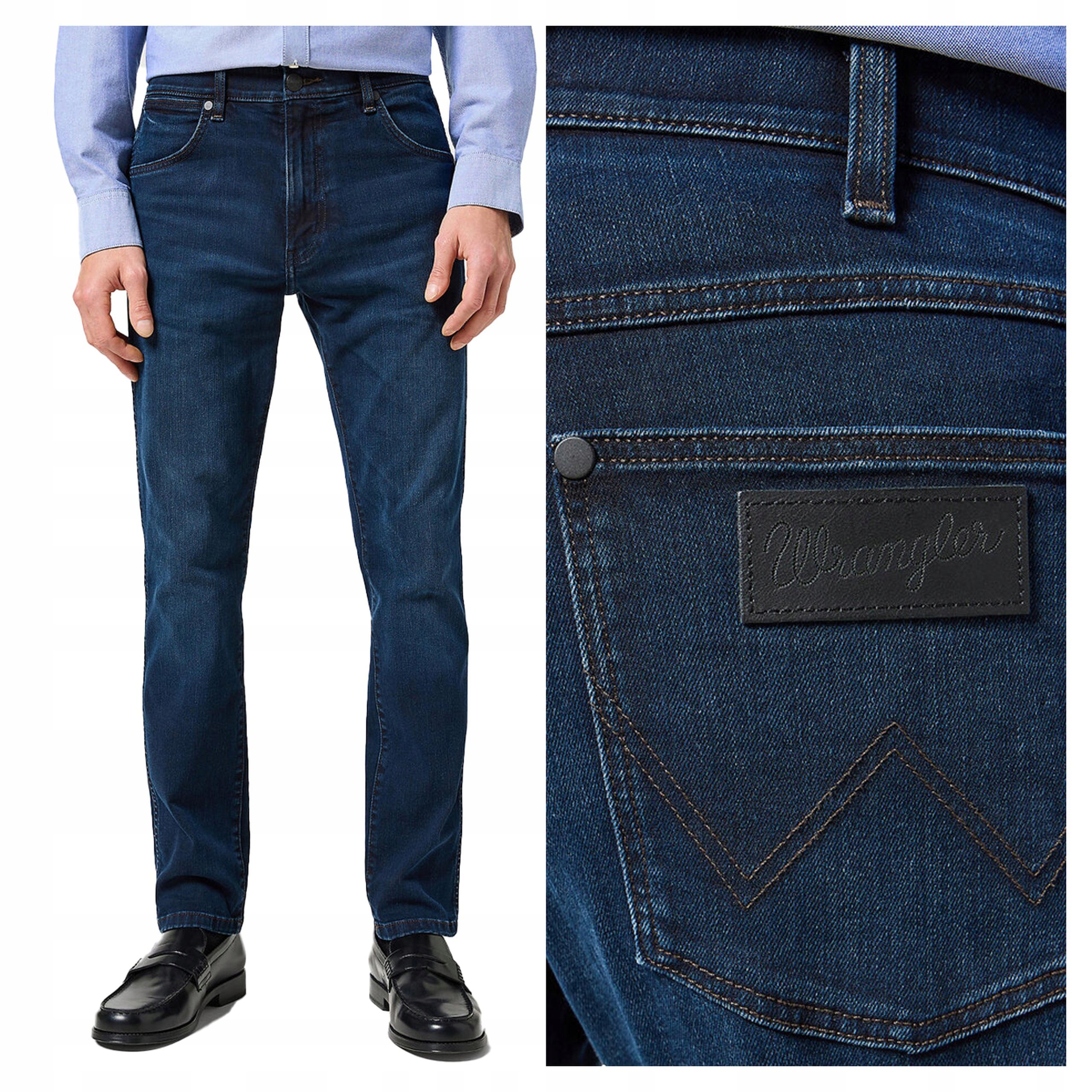 Wrangler Larston W30 L32 Pánské džíny úzkého střihu