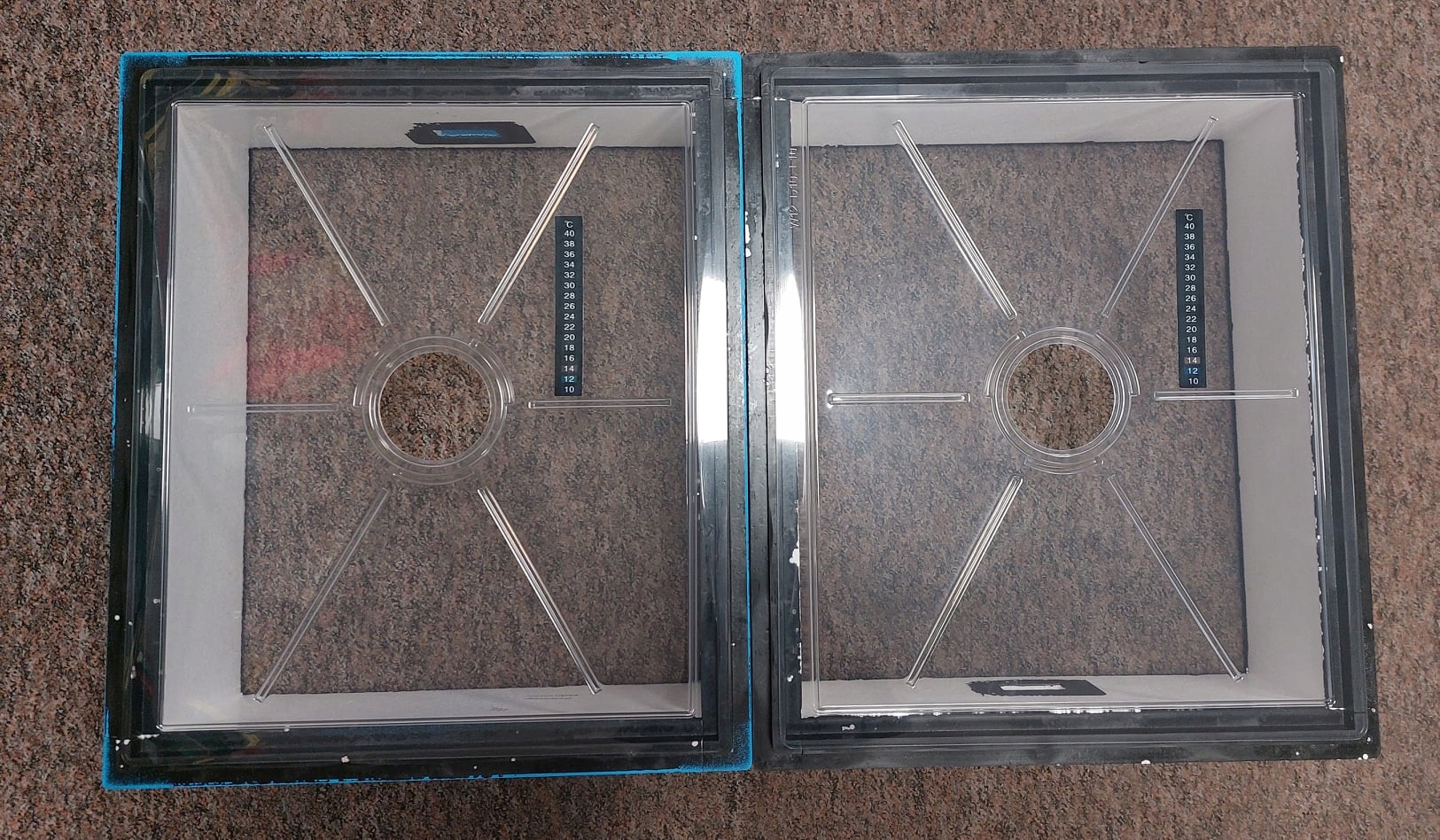 Powałka PRZEZROCZYSTA do ula DADANT + TERMOMETR Producent inna