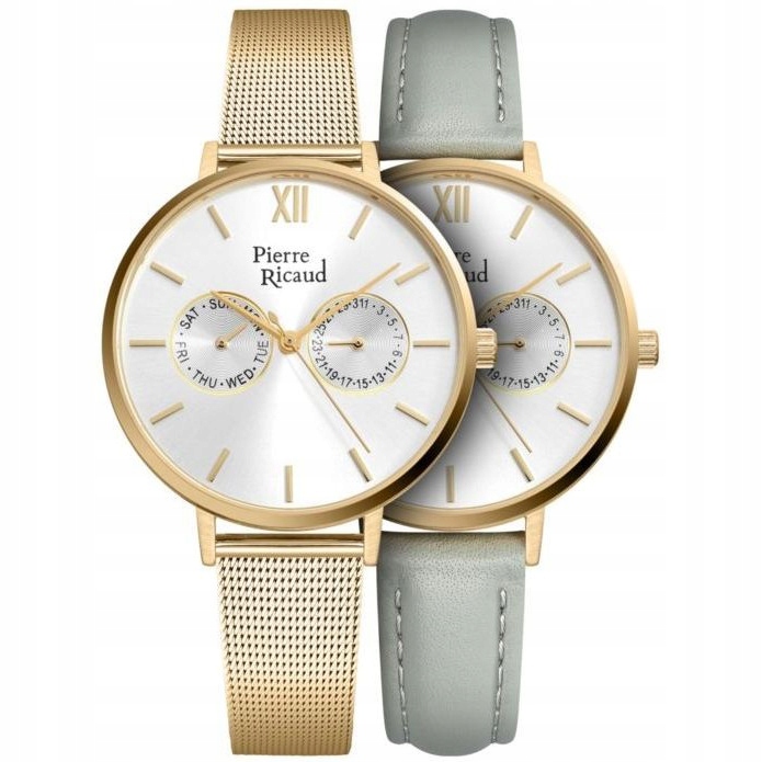 Dámské hodinky Pierre Ricaud P22110.1163QF-SET zlaté