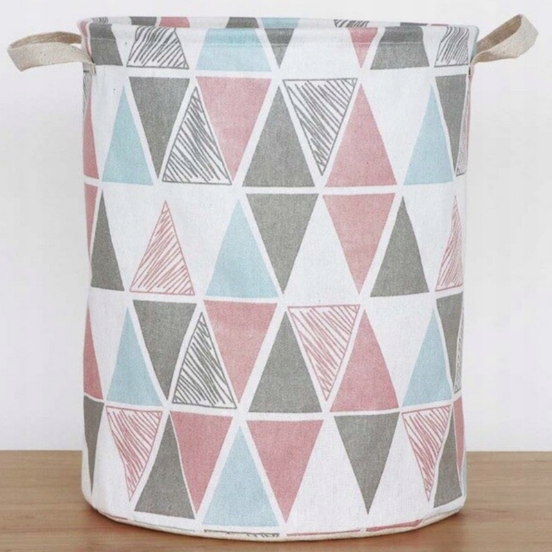 KOSZ NA PRANIE ZABAWKI UBRANIA WOREK POJEMNY DUŻY Kod producenta L150