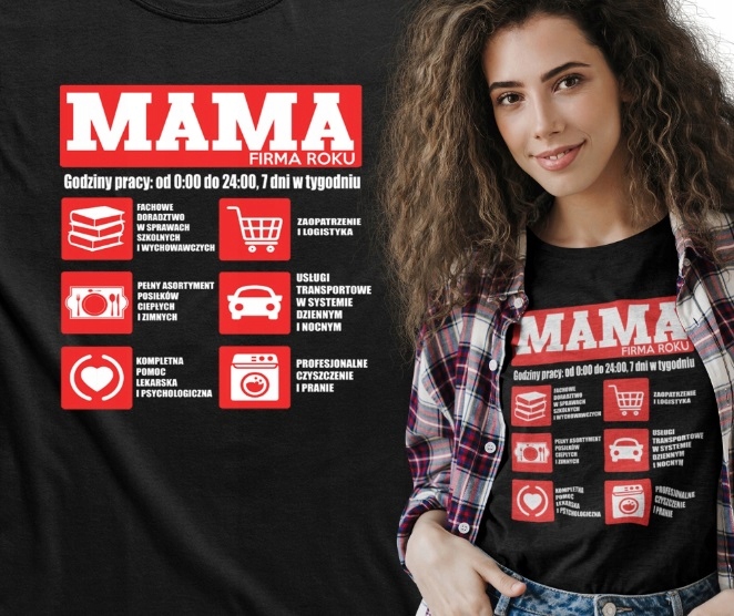 

T-shirt Koszulka Damska Dla Mamy