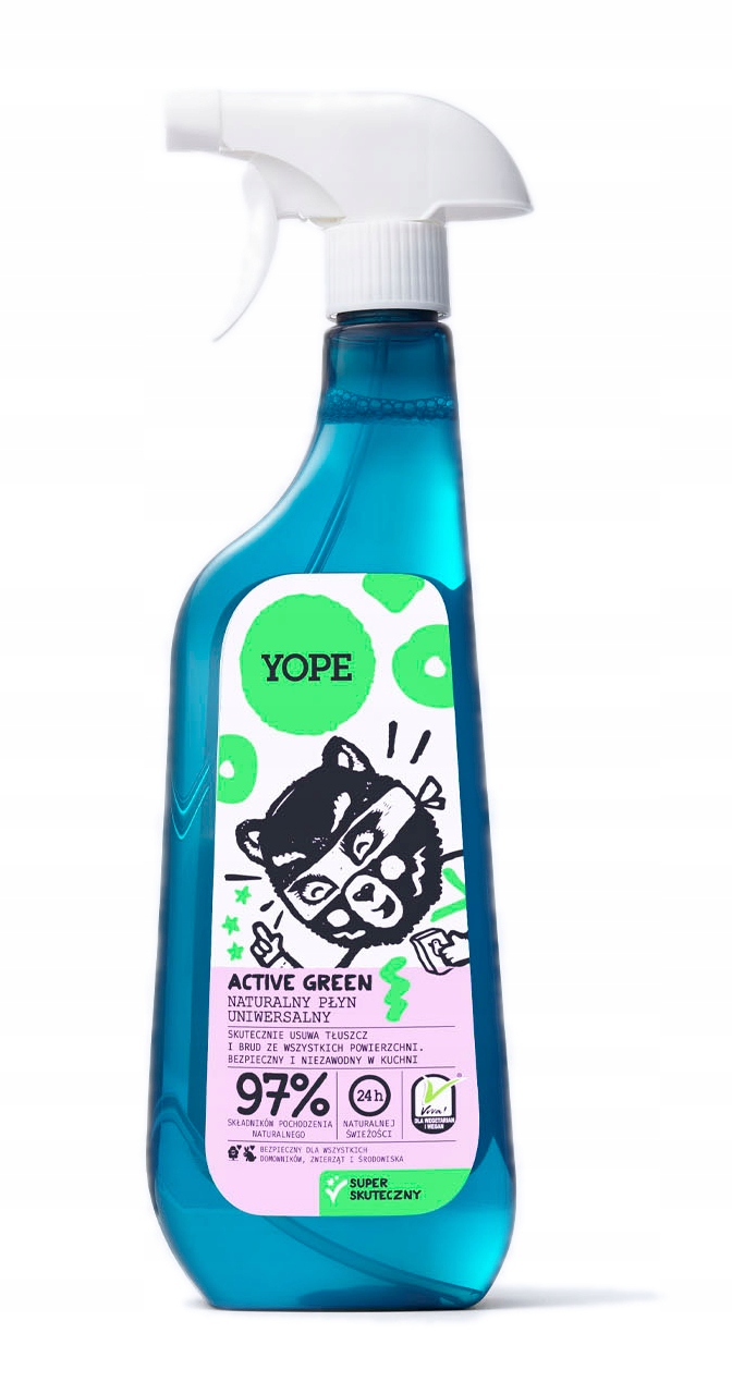 

Yope Active Green Płyn Na Każda Powierzchnię 750ml