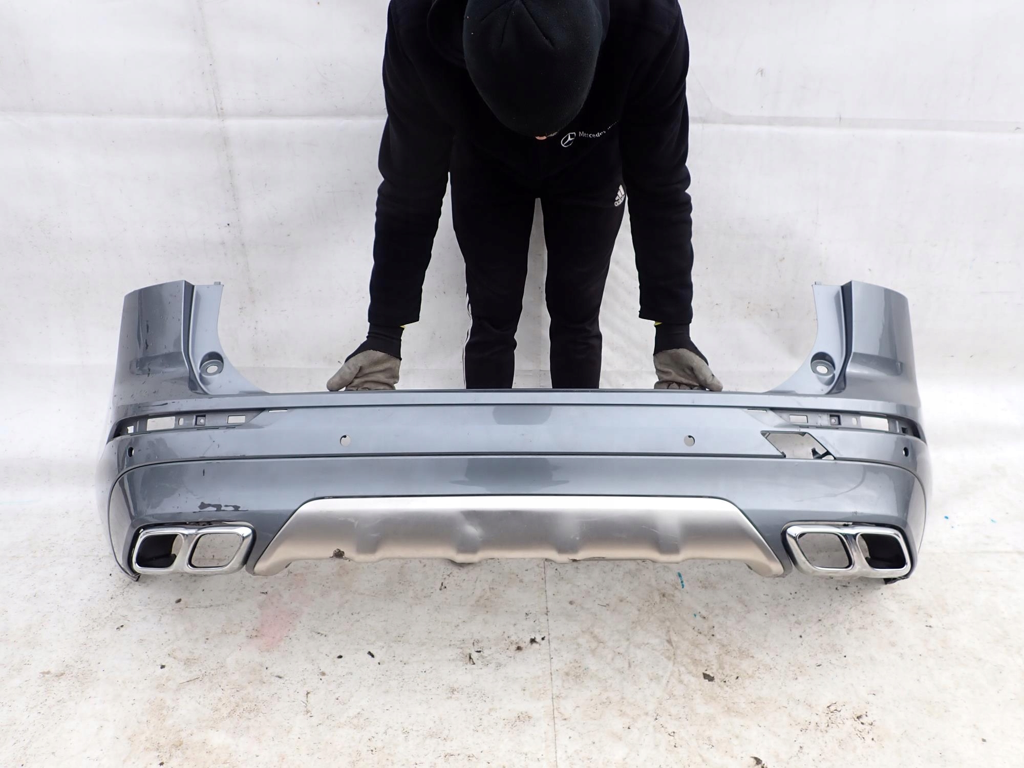 VOLVO XC60 II 2 17-21 bumper rear part rear PDC