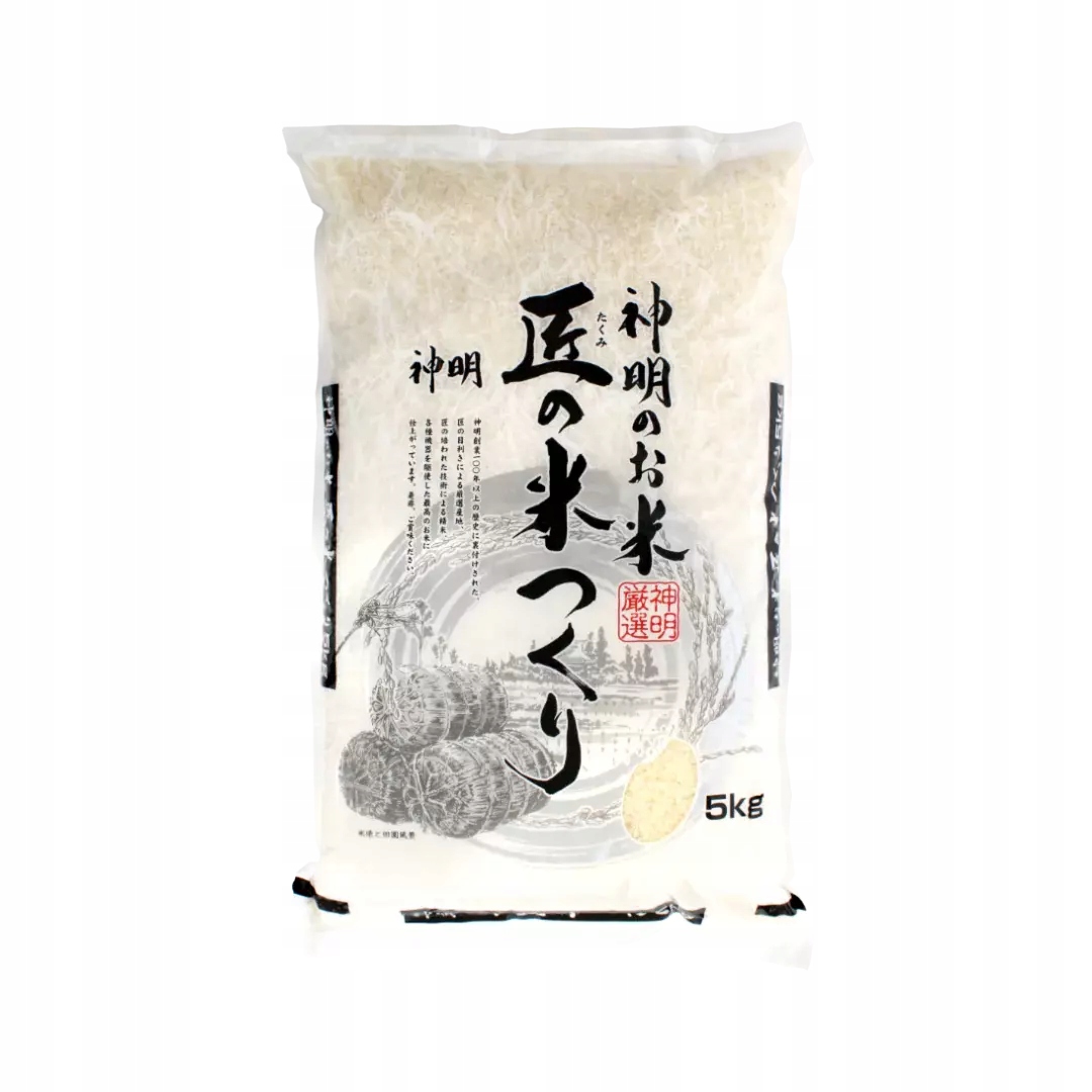 Levně Japonská bílá rýže Shinmei Takumi, 5 kg
