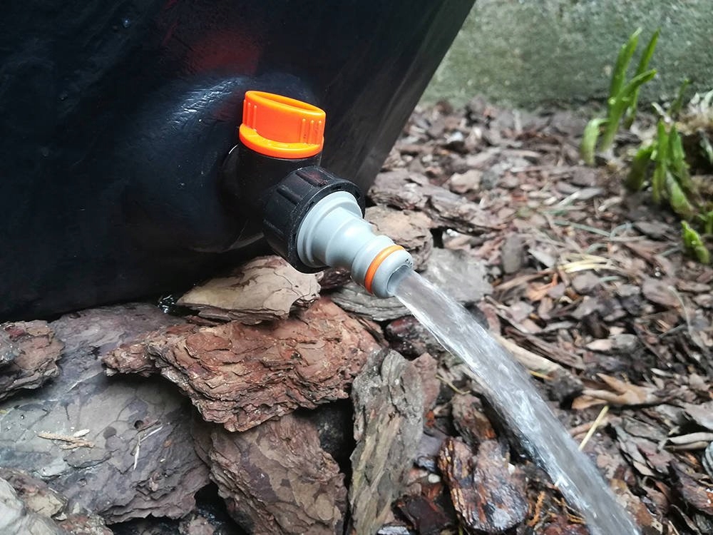 BECZKA Pojemnik na deszczówkę wodę deszczową 500L+ PRZYŁĄCZE +KRANIK EAN (GTIN) 5902288238005