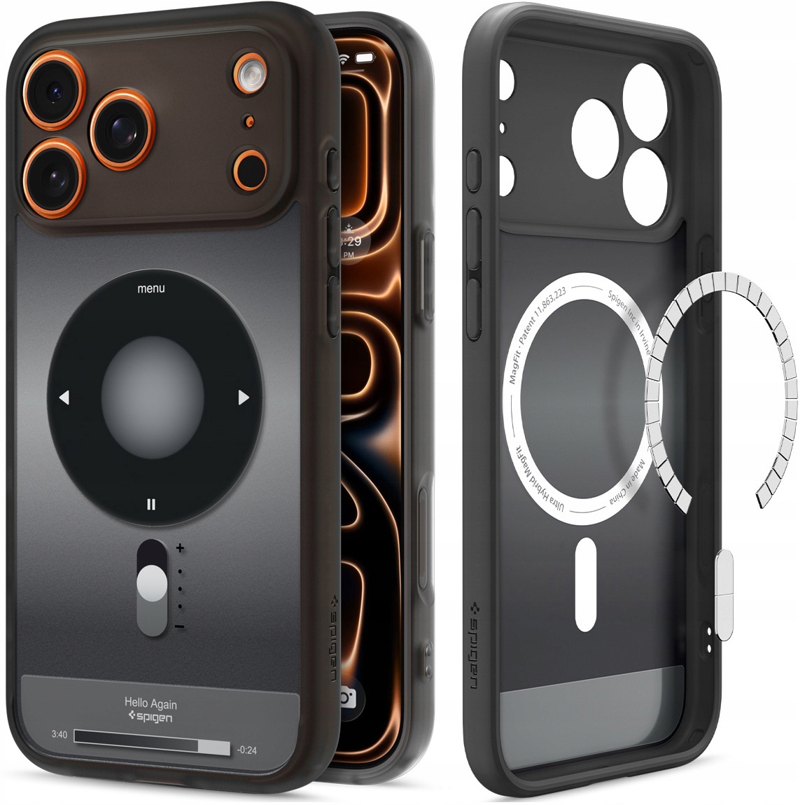 Pouzdro pro iPhone 17 Pro Max, Spigen Ultra Hybrid Mag pouzdro pro MagSafe, stylové