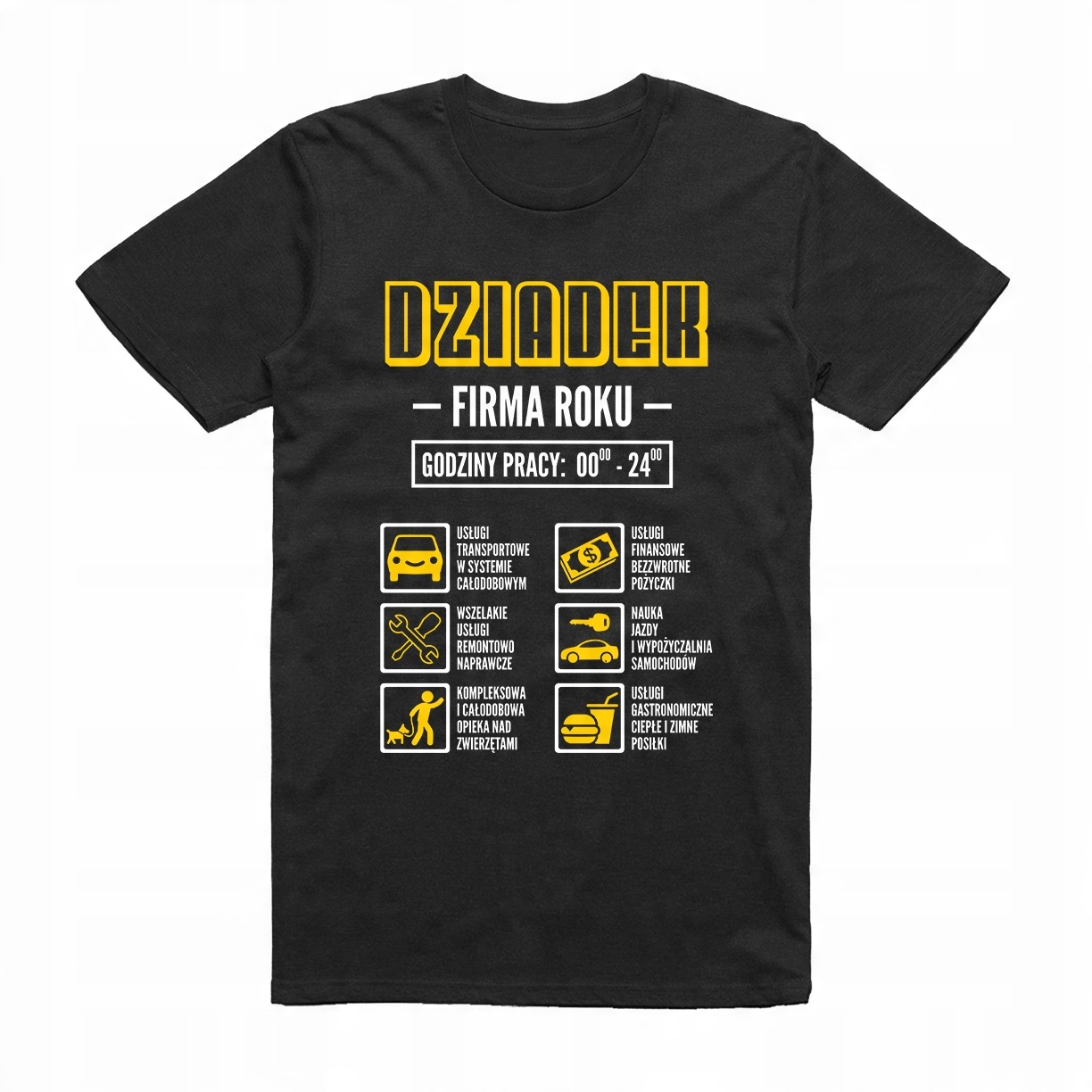

M - Koszulka T-shirt Dziadek Firma Dzień Dziadka