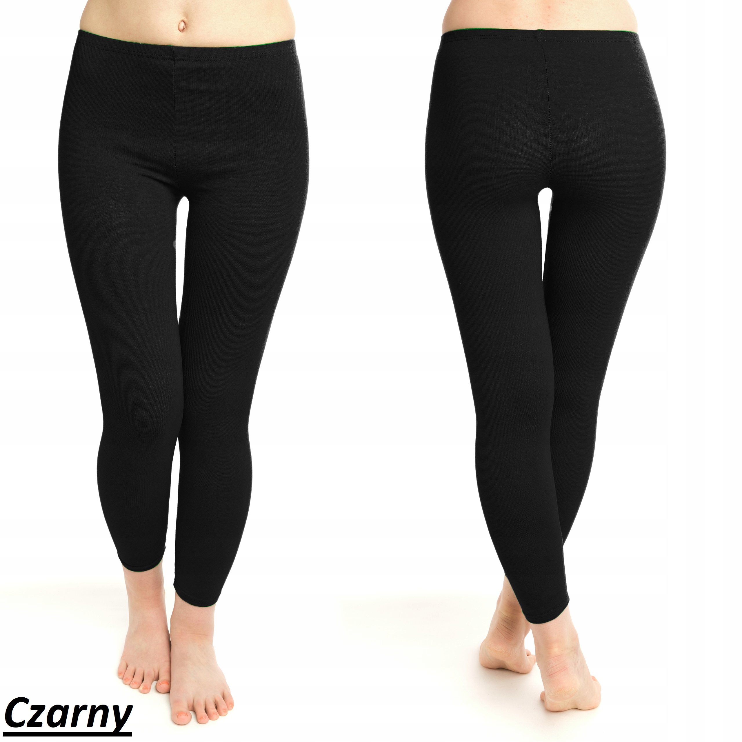 LEGGINSY GETRY LEGINSY POLSKIE 4XL 48 BAWEŁ Czarne Marka inna