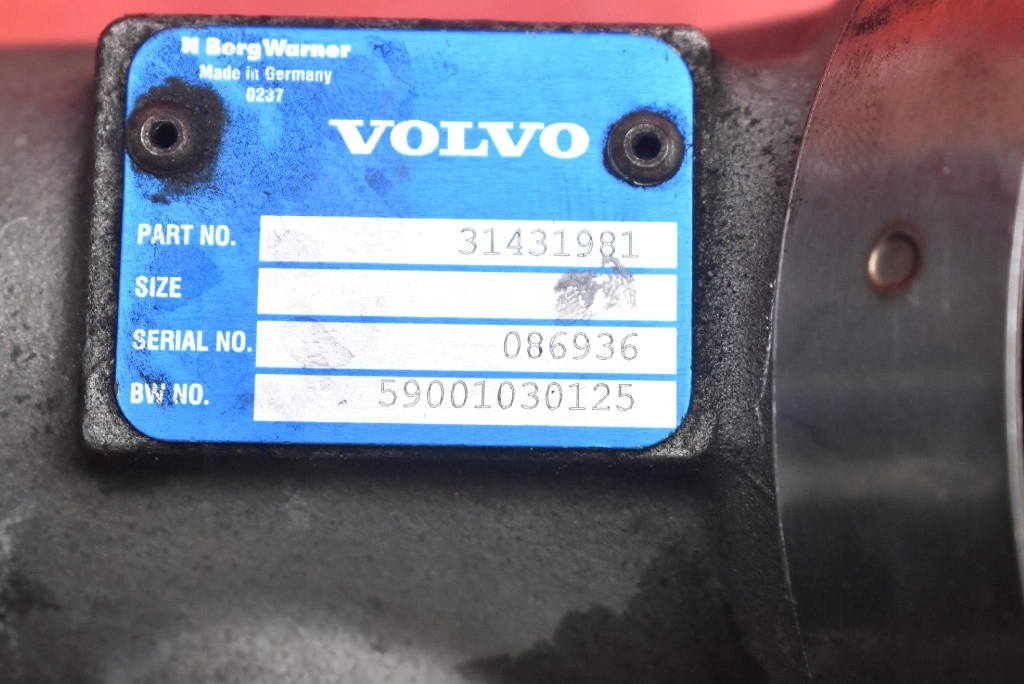 Sensor turbo 31431981 VOLVO S90 2 II 2.0 D4 190 KM 16-20
