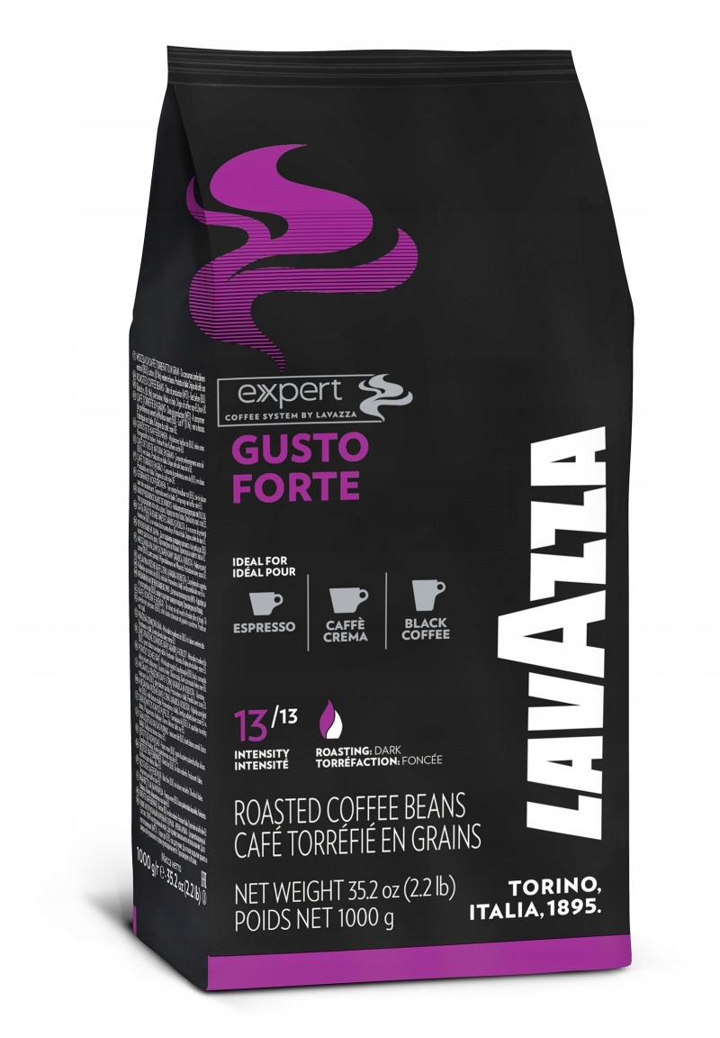 Kawa Lavazza Gusto Forte Expert ziarnista 1 kg