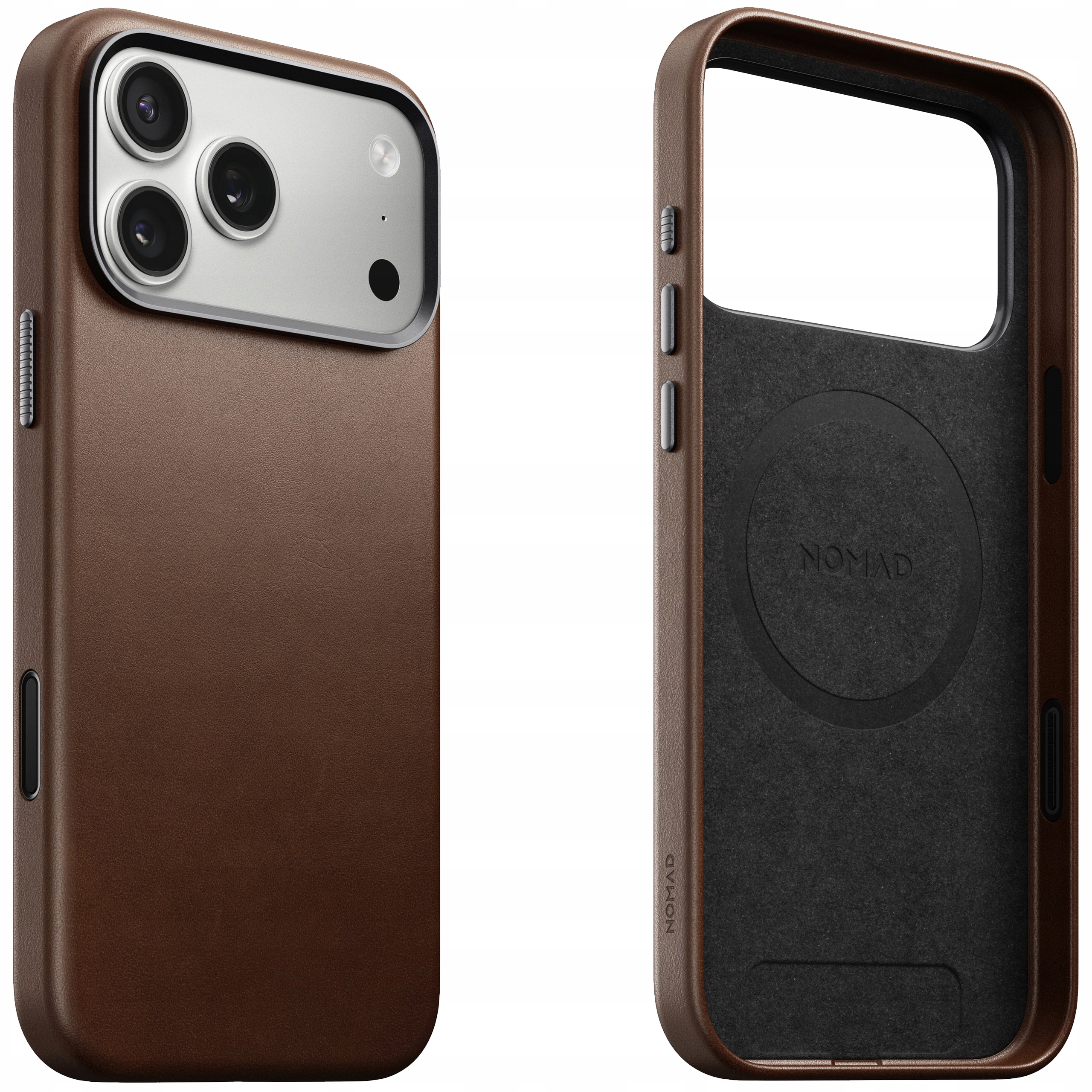 Nomad Leather Case Etui Skórzane z MagSafe do iPhone 17 Pro Max Obudowa