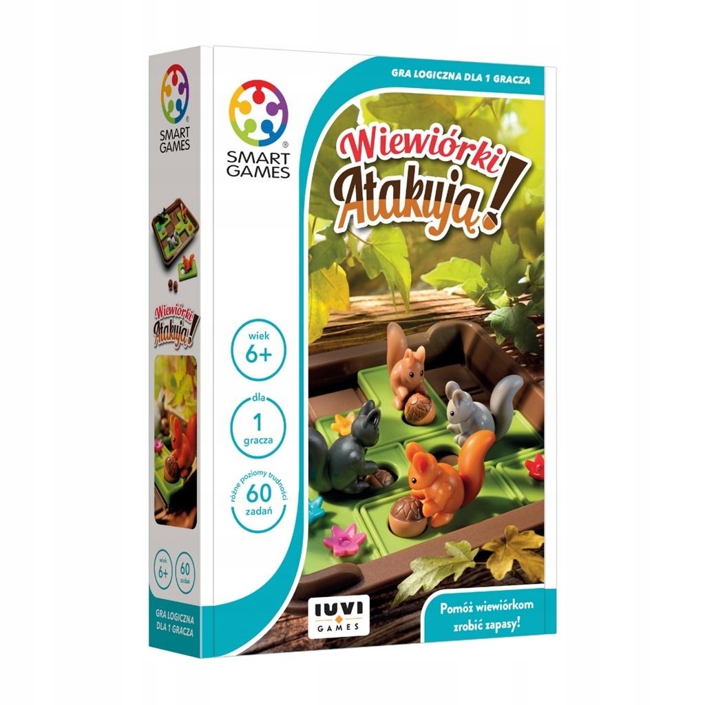 Zabawka Logiczna Dla Dziecka Ośmiolatka Smart Games Wiewiórki Atakują! (pl)