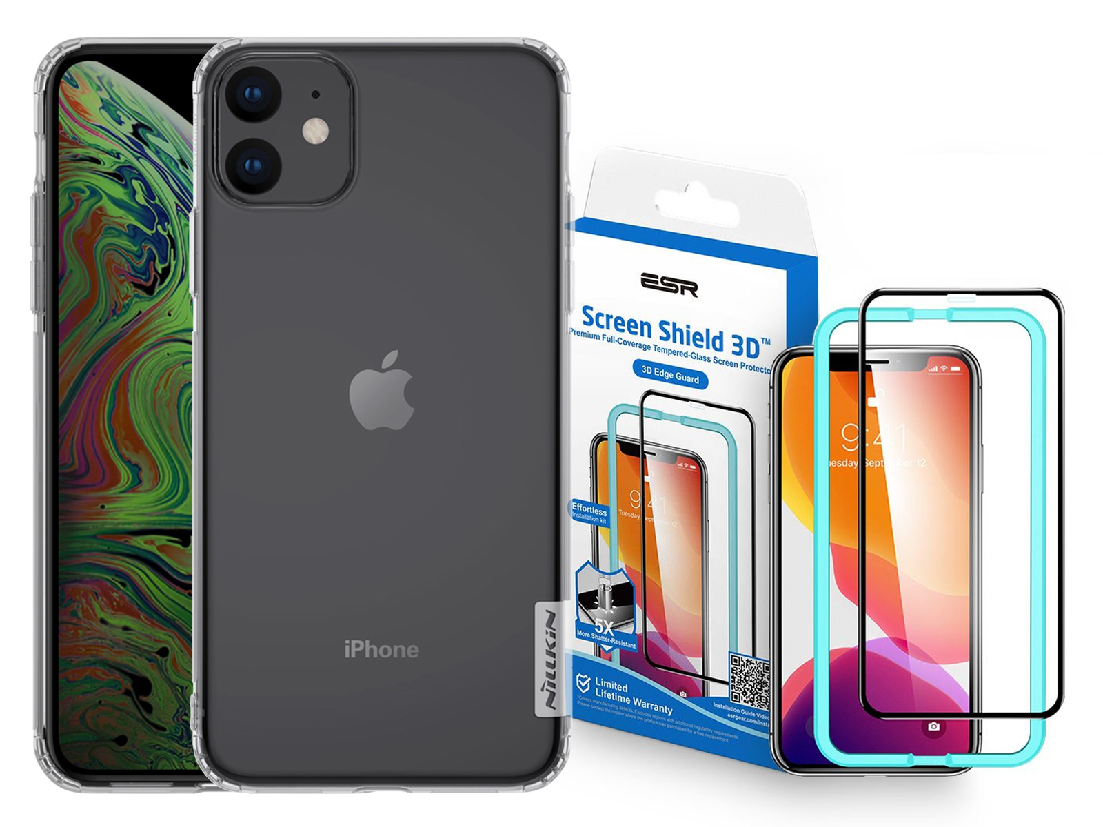 

Nillkin Nature Etui Case Do Iphone 11 + Esr 3D