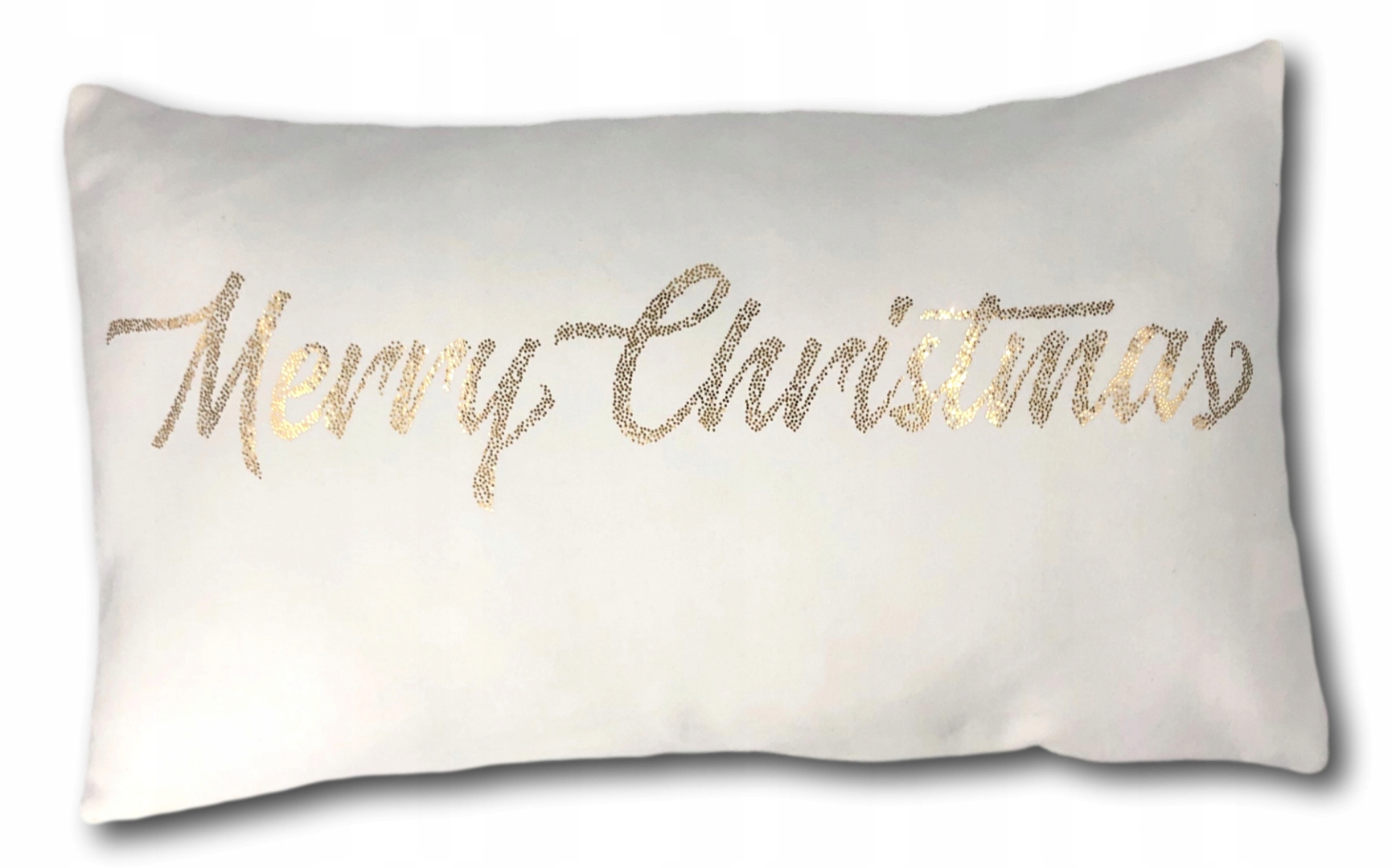 

Poszewka Merry Christmas Biała Zamszopodobna