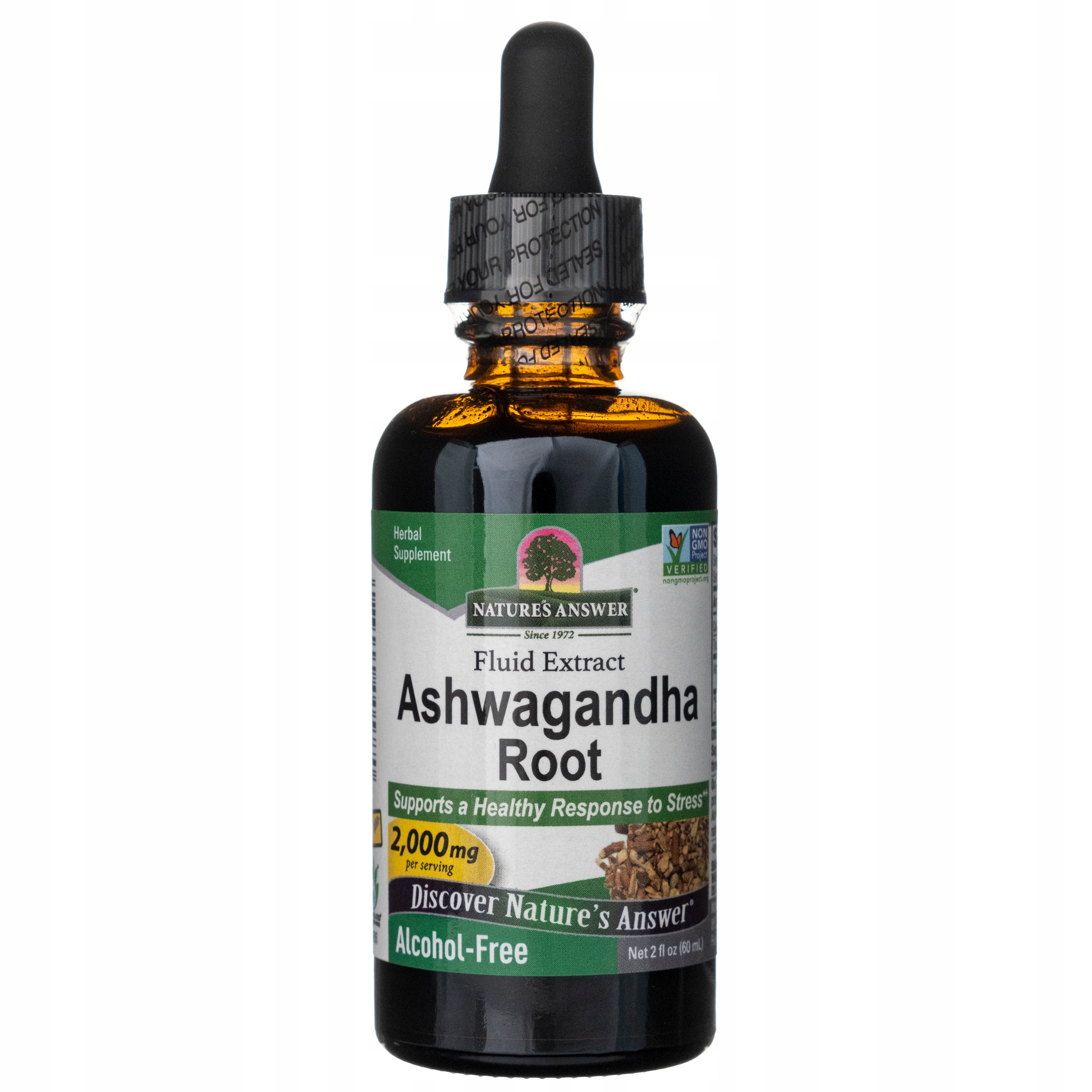 

Nature's Answer Ashwagandha płynny ekstrakt 2000mg