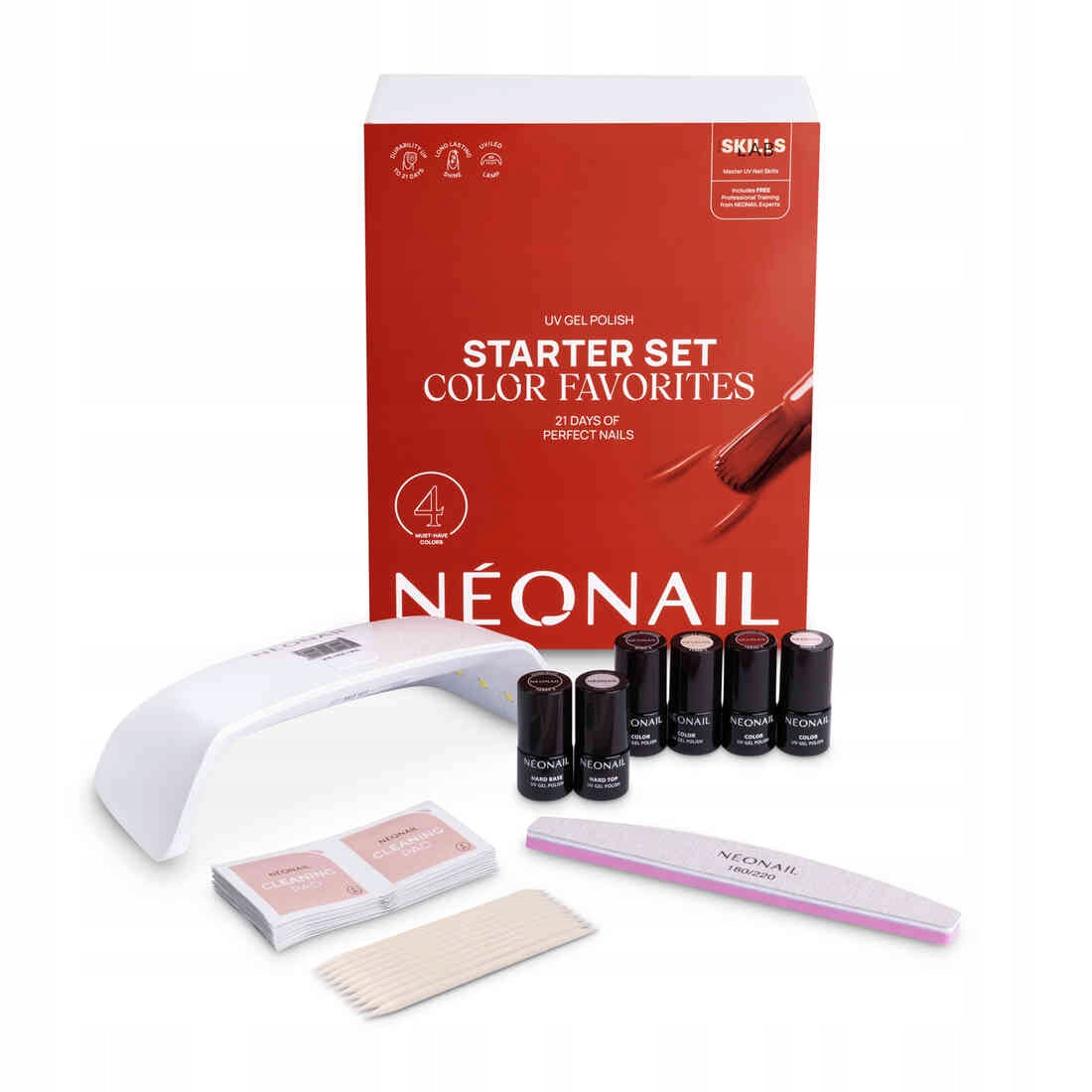 Neonail Startovací Sada pro úpravu nehtů Color Favorites