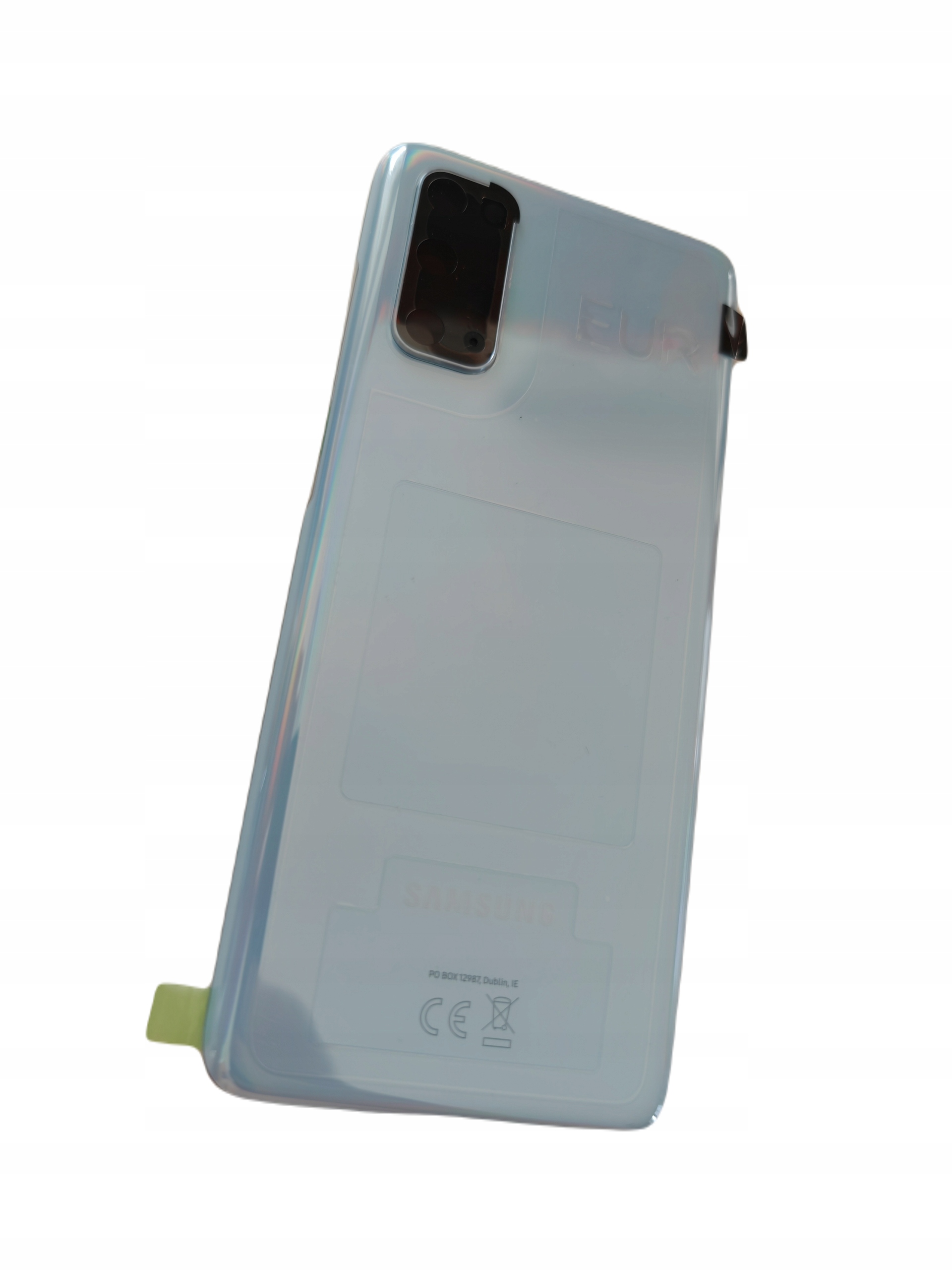 100% originální nová krytka pouzdra Samsung S20 G980 G981 Modrá