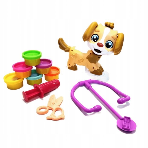 CIASTOLINA MASA PLASTYCZNA WIZYTA U WETERYNARZA Płeć chłopcy dziewczynki