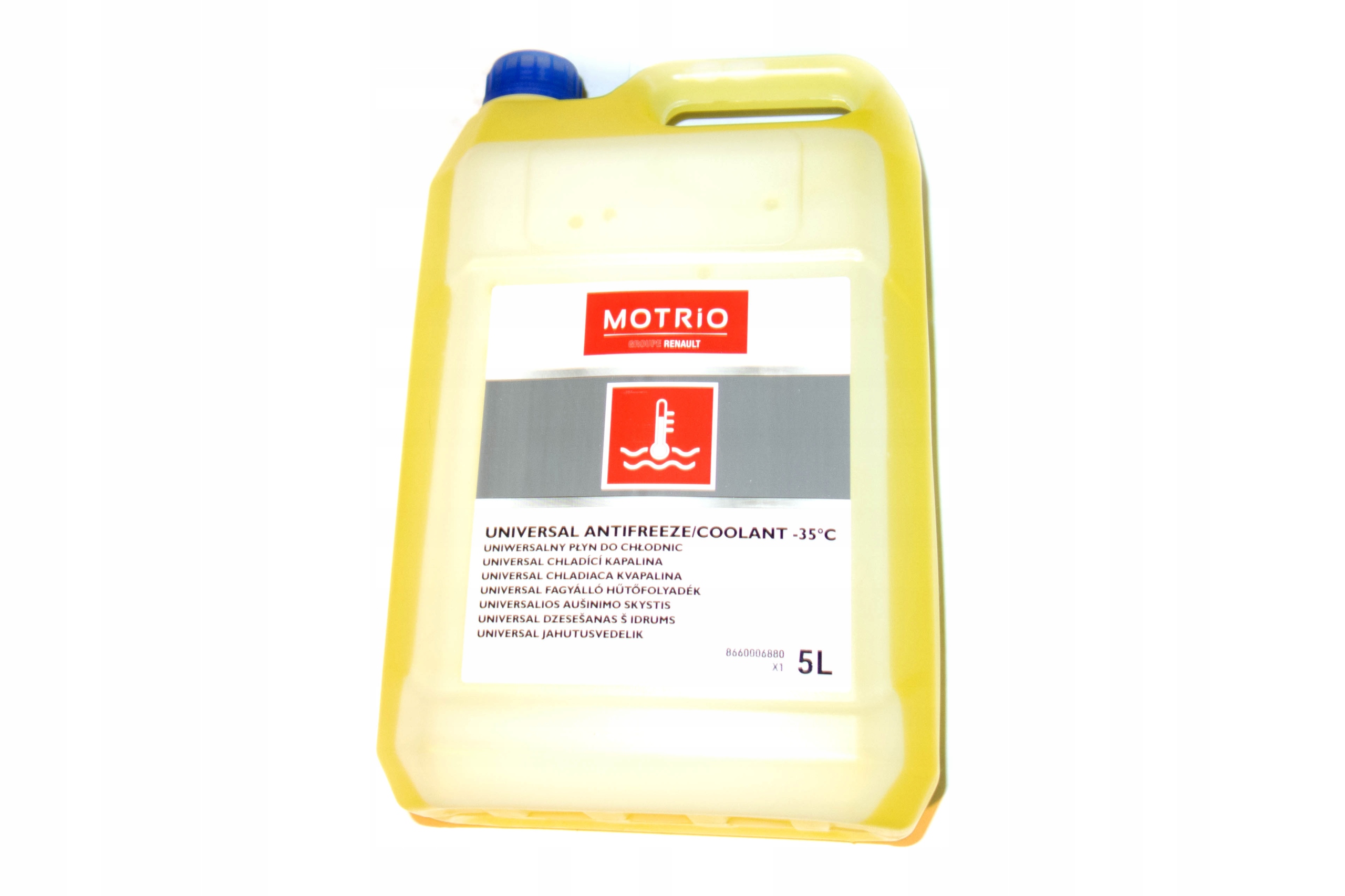 

Płyn Do Chłodnic Renault Motrio 5 Litrów -35 Oryg