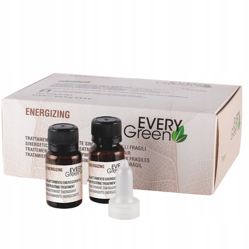 EVERY GREEN ENERGIZING AMPUŁKI PRZECIW WYPADANIU WŁOSÓW 8x8ML