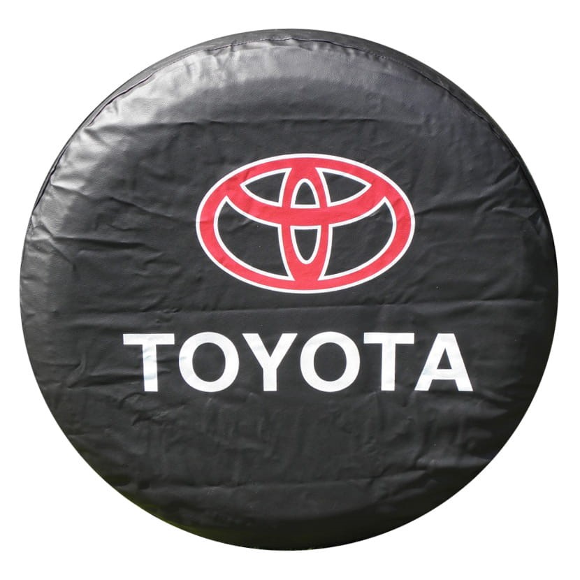 Pokrowiec na koło zapasowe z logo Toyota 72cm 4x4 off-road