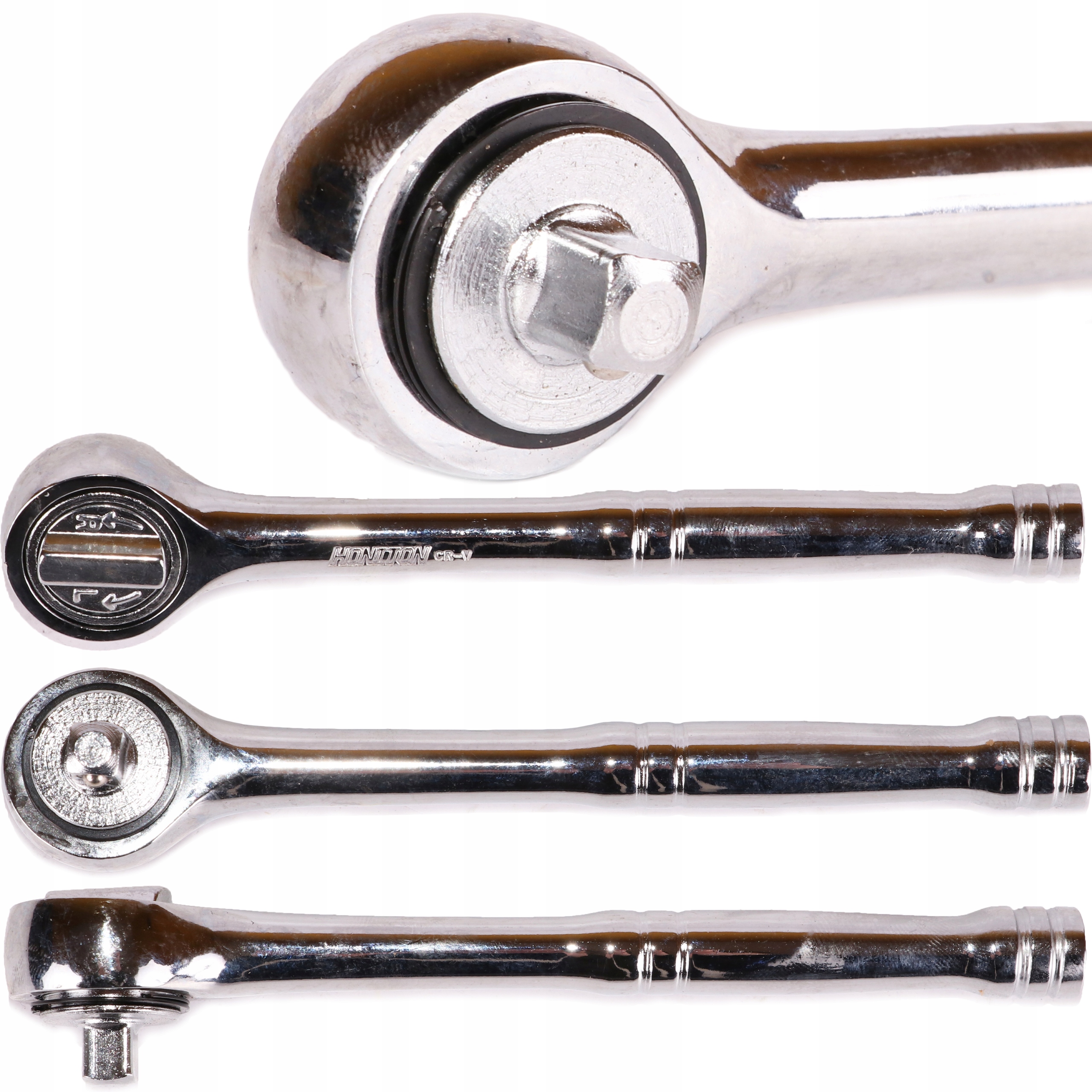 

Honiton H8712 Grzechotka 1/4" Stalowa Rączka